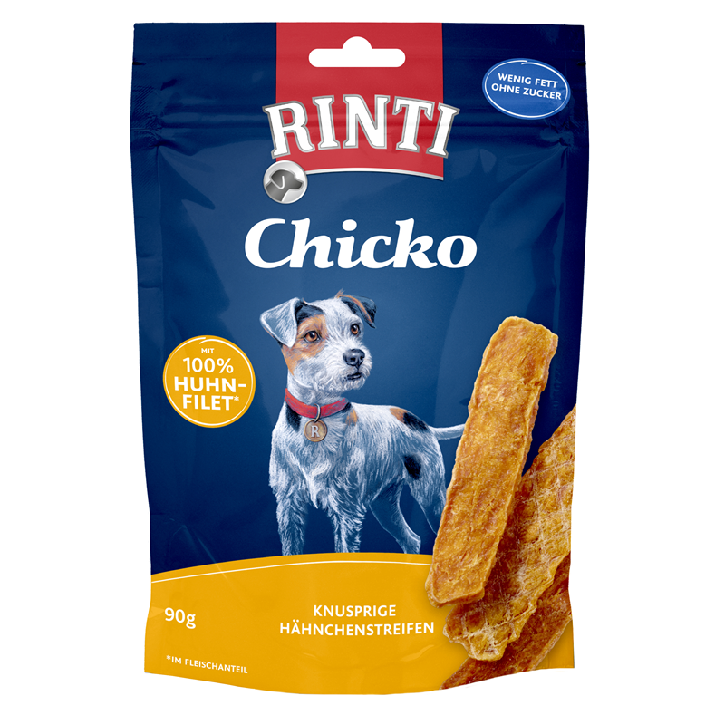 Produktbild für Finnern Rinti Dog - Snack Chicko Huhn 90g Beutel