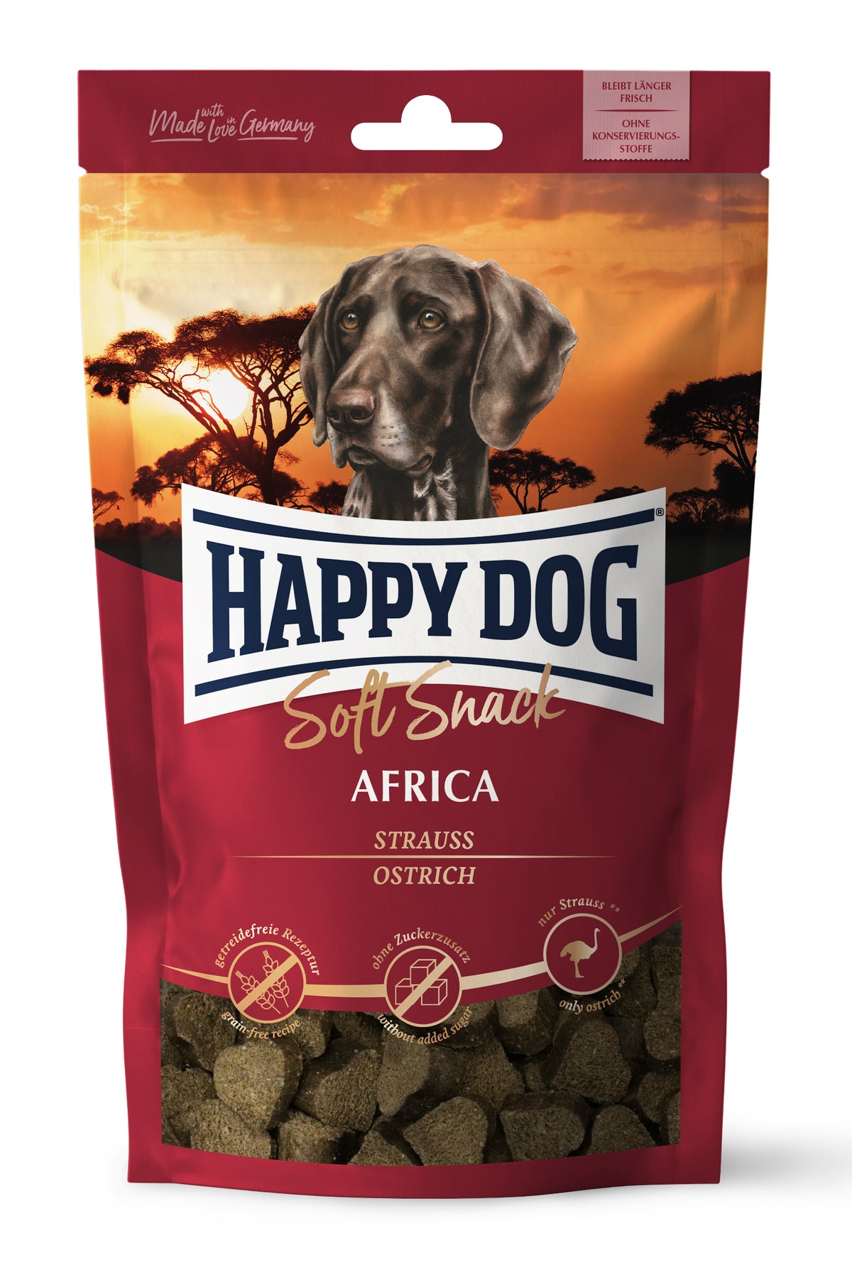 Produktbild für Happy Dog Soft Snack Africa 100g