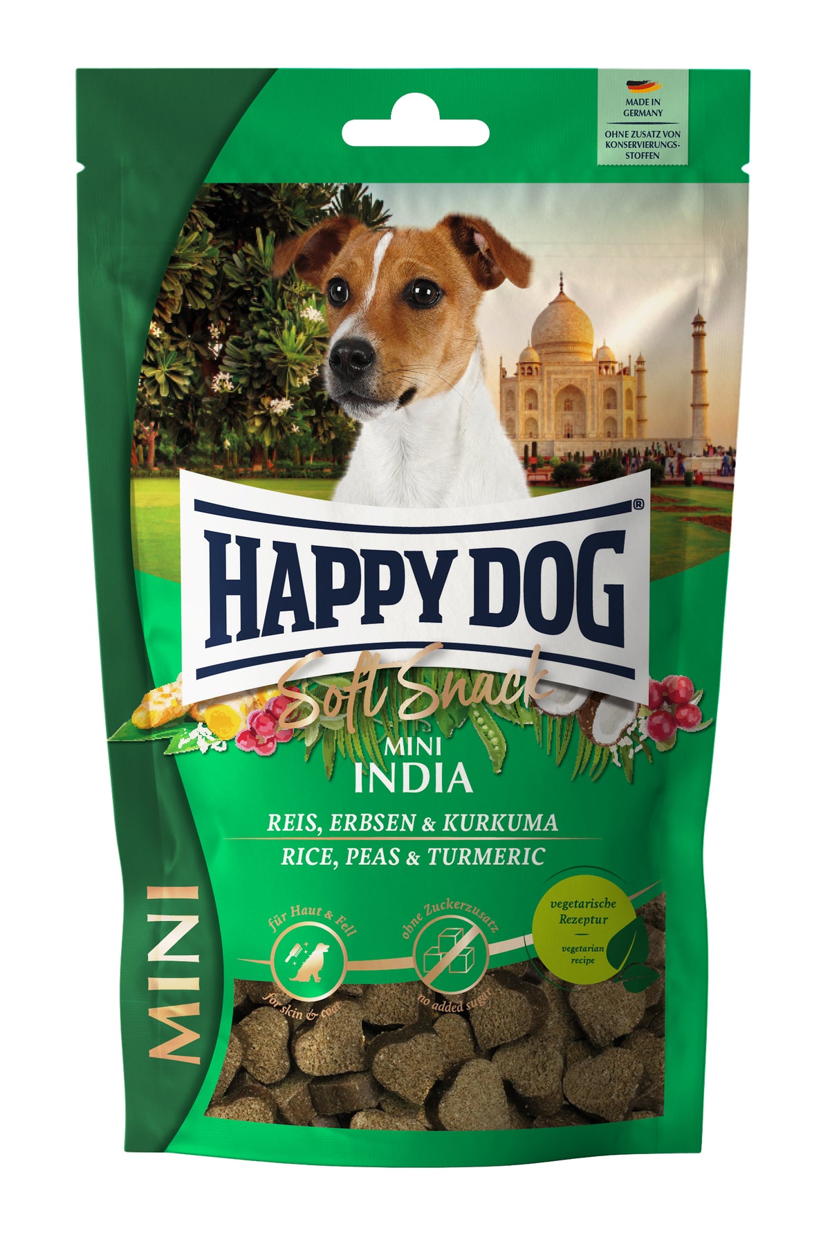 Produktbild für Happy Dog Soft Snack Mini India 100g