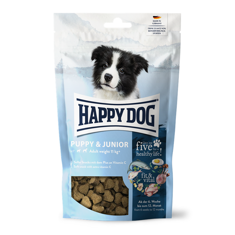 Produktbild für Happy Dog Snack fit & vital Puppy & Junior 100g