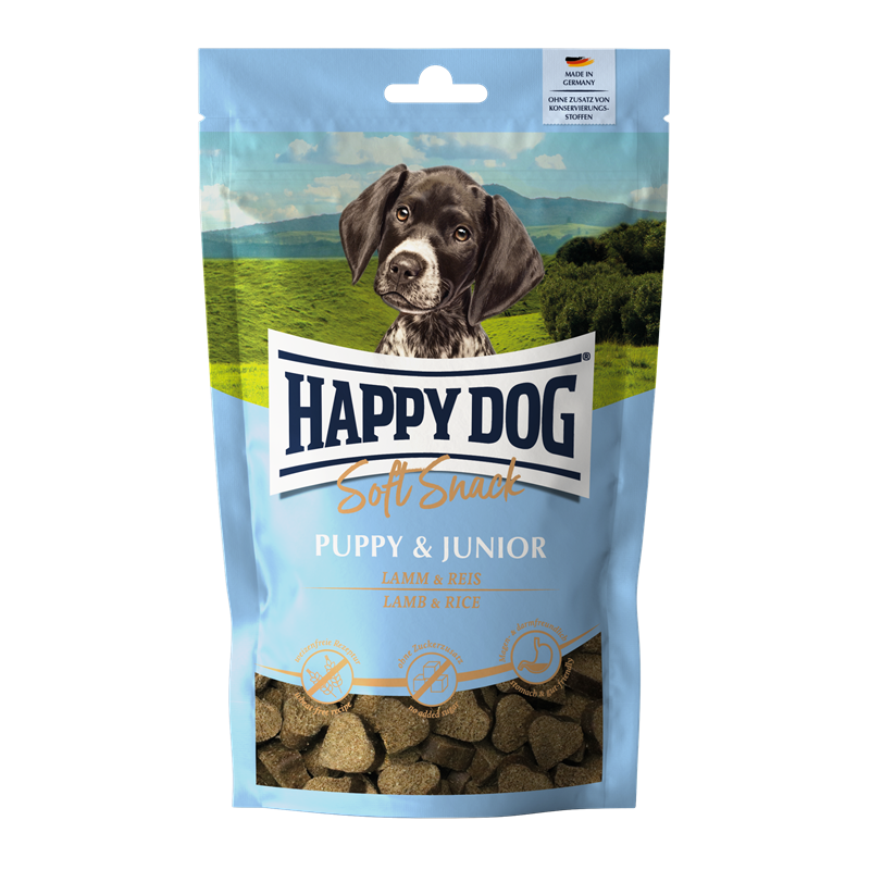 Produktbild für Happy Dog Soft Snack Puppy & Junior Lamm 100g