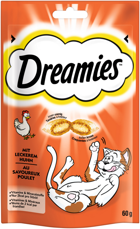 Produktbild für Dreamies Hühnchen 60g