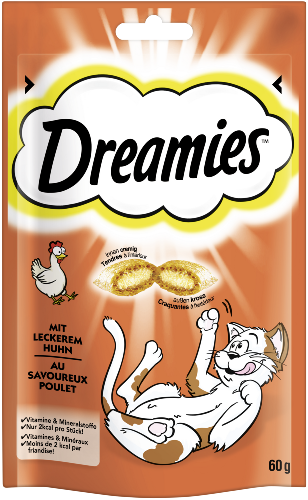 Produktbild für Dreamies Hühnchen 60g