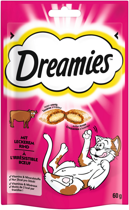 Produktbild für Dreamies Rind 60g