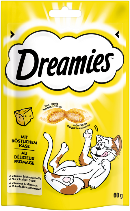 Produktbild für Dreamies Käse 60g