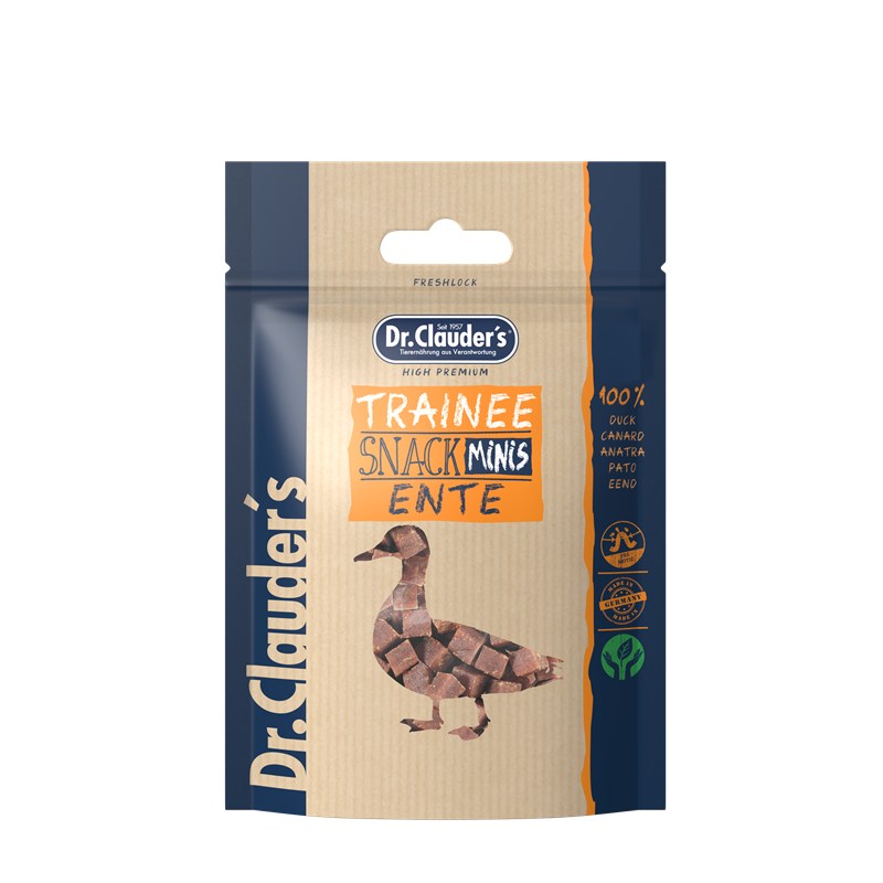 Produktbild für Dr. Clauder´s Trainee Snack Minis Ente Beutel