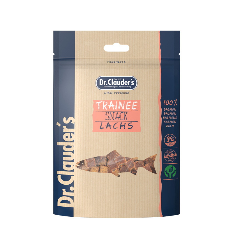 Produktbild für Dr. Clauder´s Trainee Snack Lachs Beutel