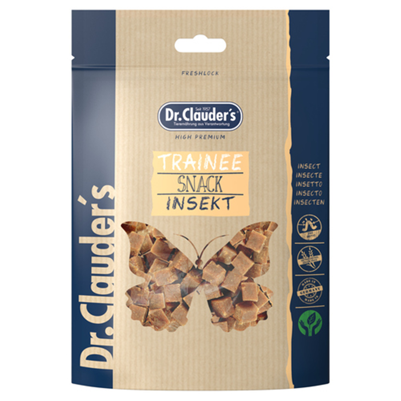 Produktbild für Dr. Clauder´s Trainee Snack Insekten 80g 