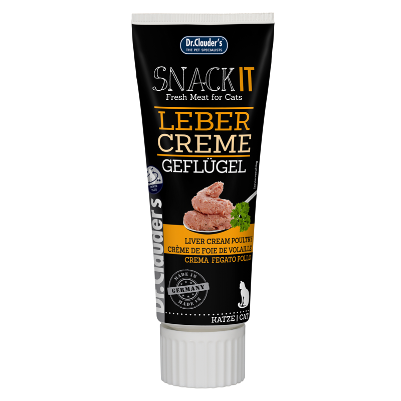 Produktbild für Dr. Clauder´s Snack IT Leber Creme Geflügel Tube