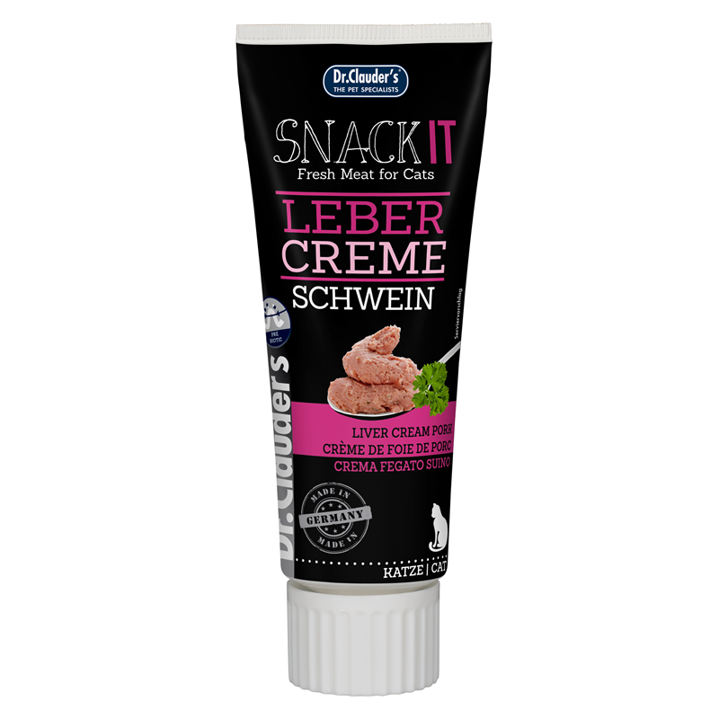 Produktbild für Dr. Clauder´s Snack IT Leber Creme Schwein Tube