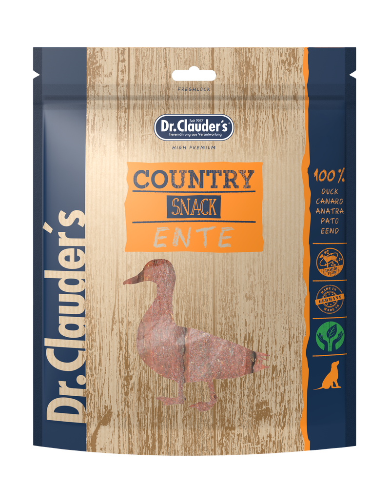 Produktbild für Dr. Clauder´s Dog Snack Country Ente 170g 