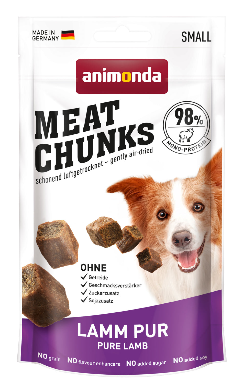 Produktbild für Animonda Dog - Snack Meat Chunks Lamm pur 60g