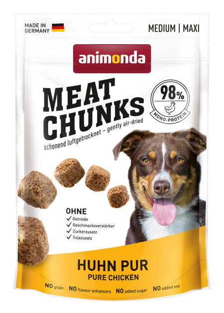 Produktbild für Animonda Dog - Snack Meat Chunks Huhn pur 80g