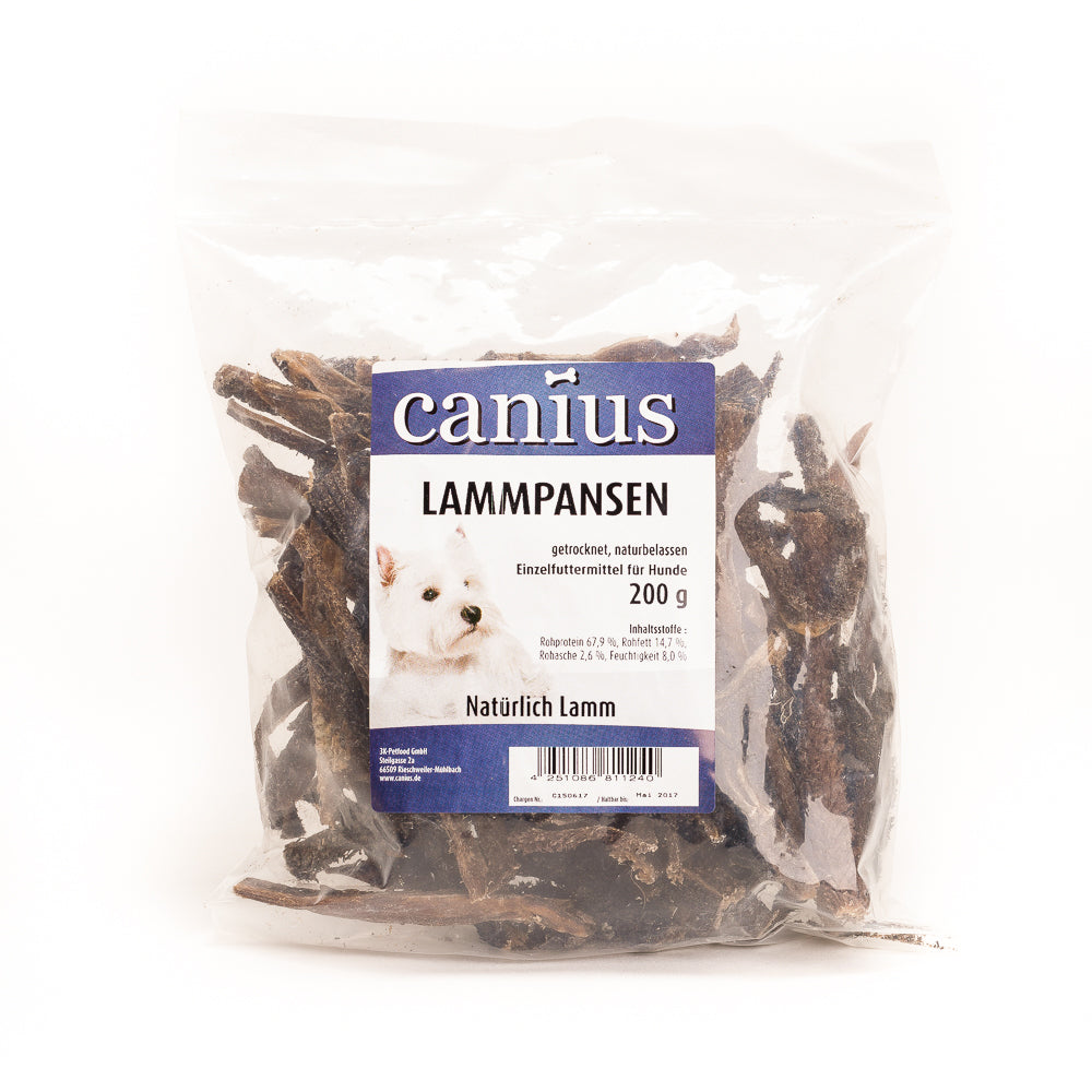 Produktbild für Canius Lammpansen getrocknet 200g 