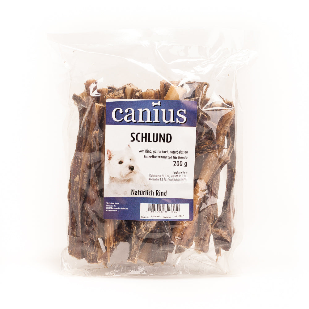 Produktbild für Canius Schlund getrocknet 200g Beutel