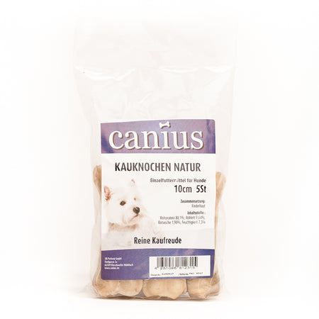 Produktbild für Canius Kauknochen Natur 10cm 5 Stück Beutel