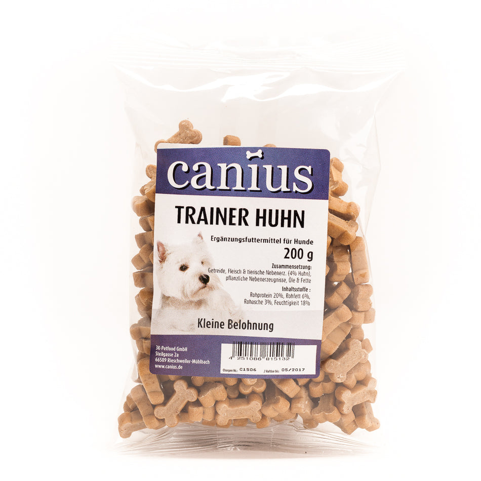 Produktbild für Canius EU Trainer Huhn 200g Beutel