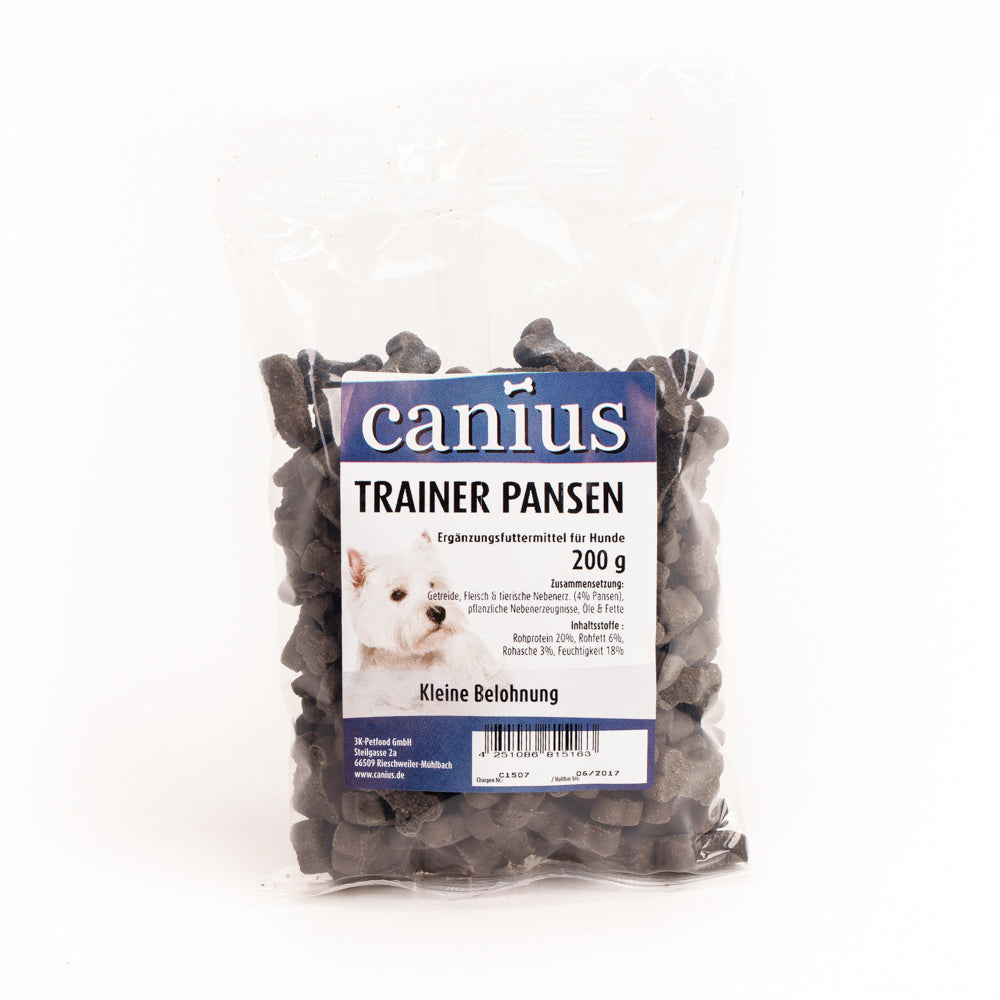 Produktbild für Canius EU Trainer Pansen 200g Beutel