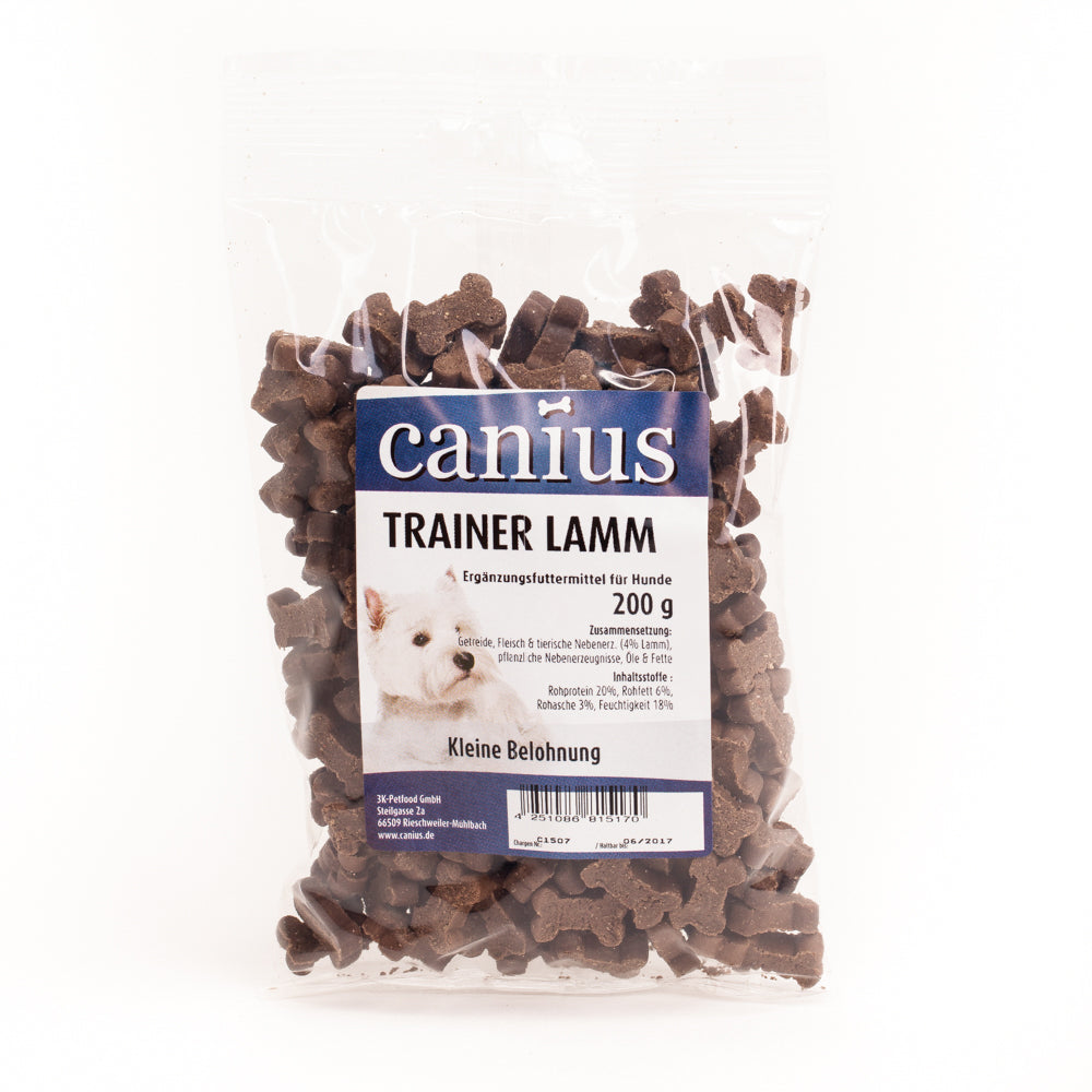 Produktbild für Canius EU Trainer Lamm 200g Beutel