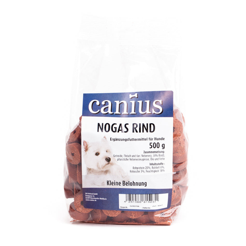 Produktbild für Canius EU Nogas Rind 500g Beutel