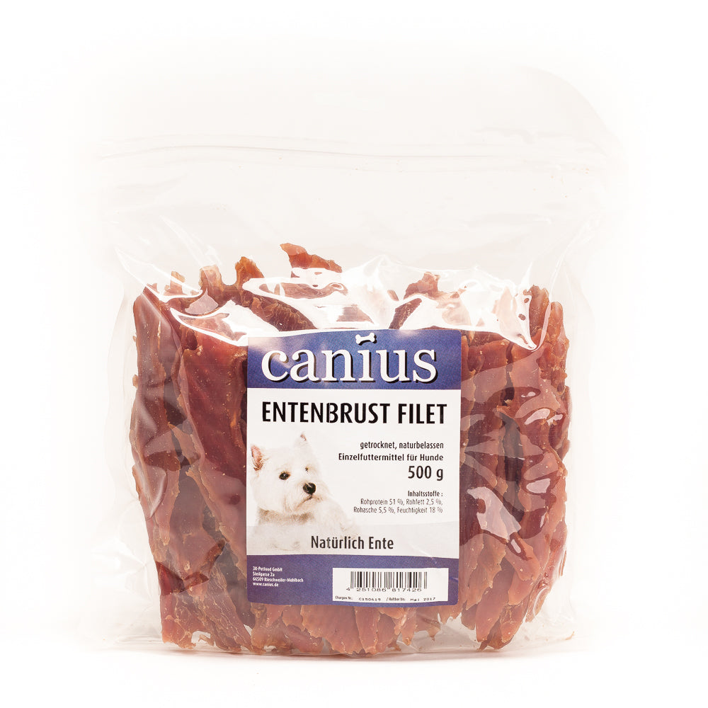 Produktbild für Canius Entenbrust Filet 500g Beutel