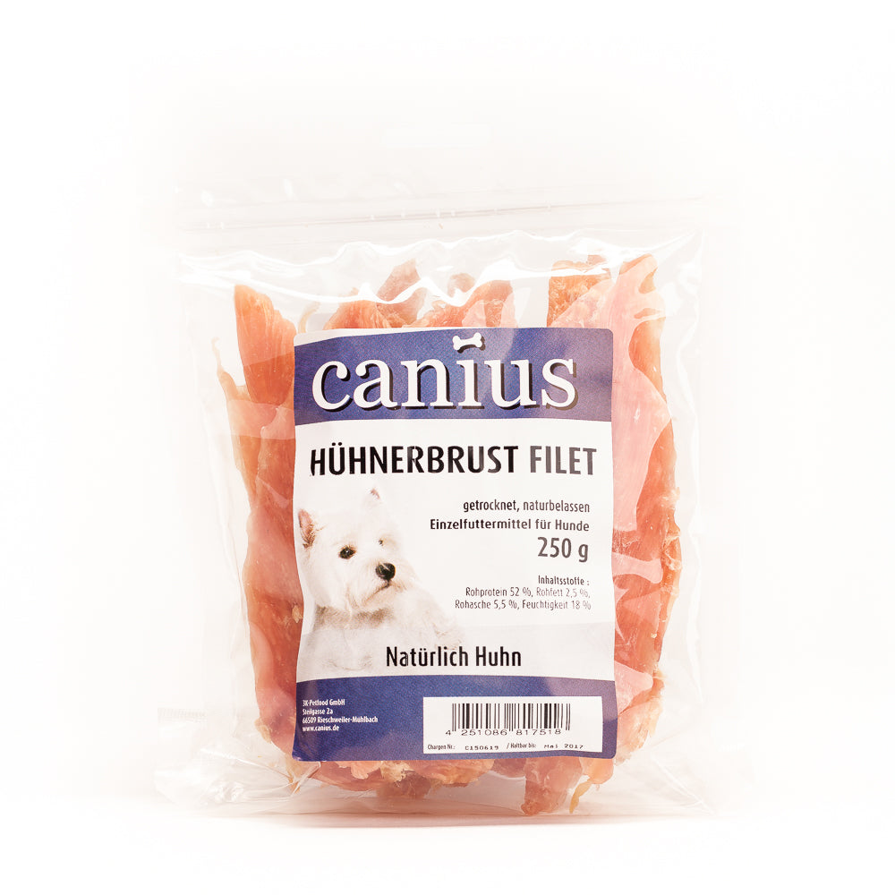 Produktbild für Canius Hühnerbrust Filet 250g Beutel