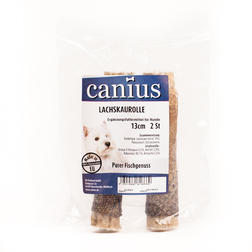 Produktbild für Canius EU Lachskaurolle gefüllt 13cm 2 Stück 