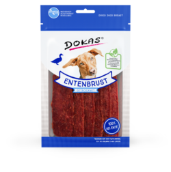 Produktbild für Dokas Dog Snack Entenbrust getrocknet 70g 