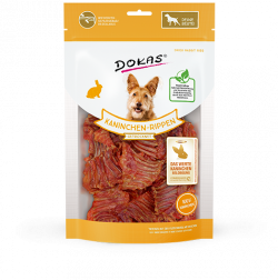 Produktbild für Dokas Dog Snack Kaninchen-Rippen mit Fleisch 100g 