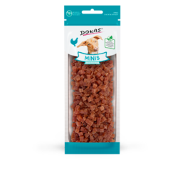 Produktbild für Dokas Dog Snack Minis Hühnerbrust 70g Beutel