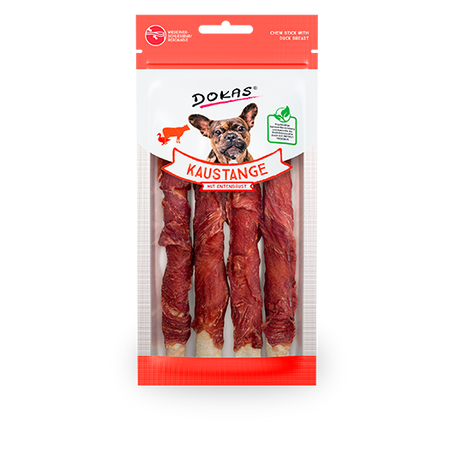 Produktbild für Dokas Dog Snack Kaustange mit Entenbrust 50g Beutel