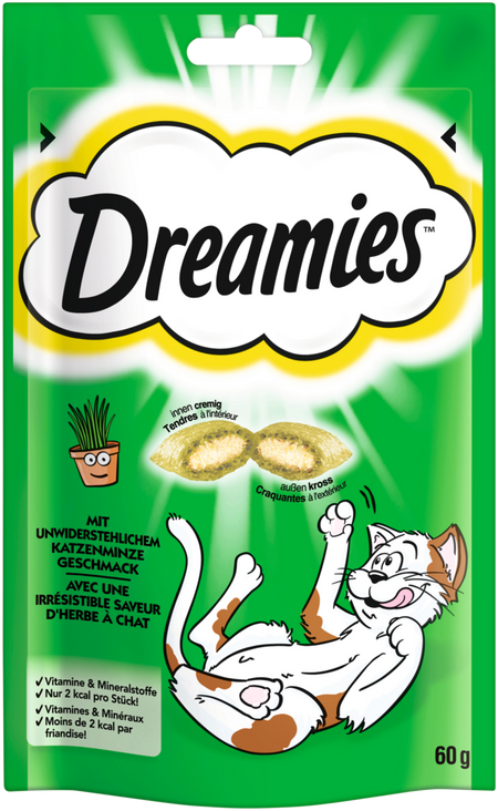 Produktbild für Dreamies Cat Snack mit Katzenminze 60g