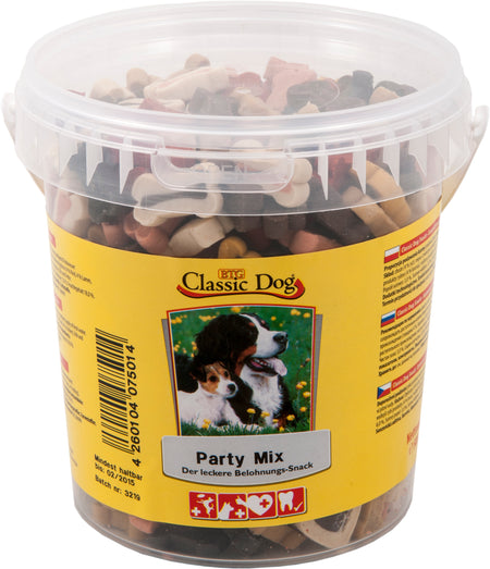 Produktbild für Classic Dog Snack Party Mix Eimer 500g Eimer